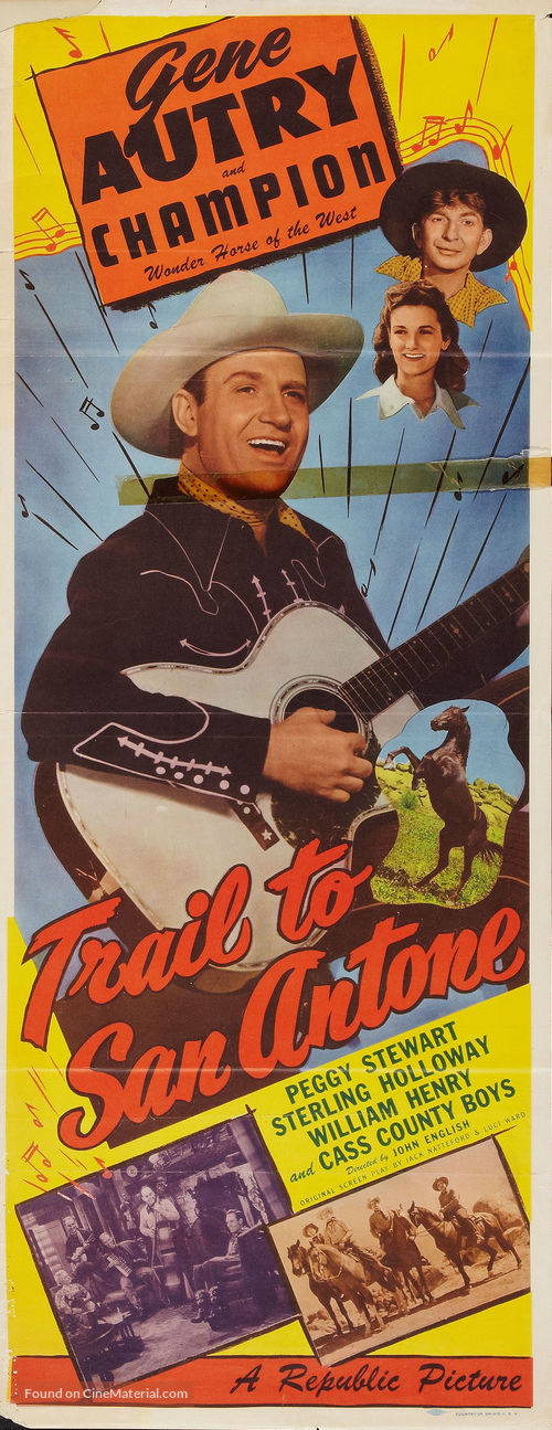 Trail to San Antone - Movie Poster