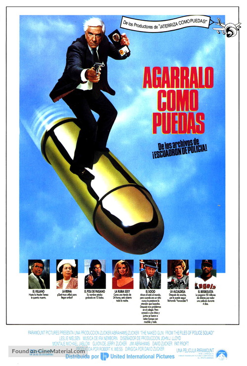 The Naked Gun - Spanish Movie Poster