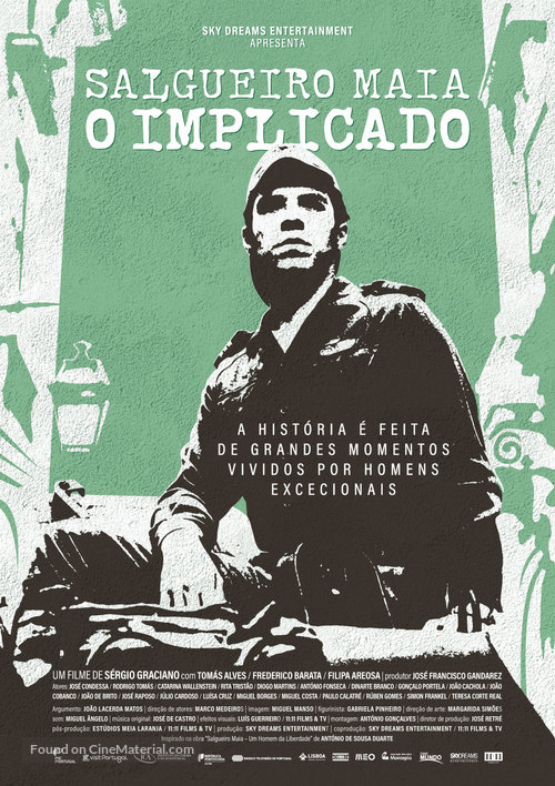 Salgueiro Maia - O Implicado - Portuguese Movie Poster