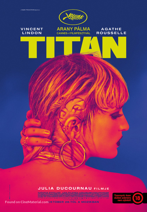 Titane - Hungarian Movie Poster