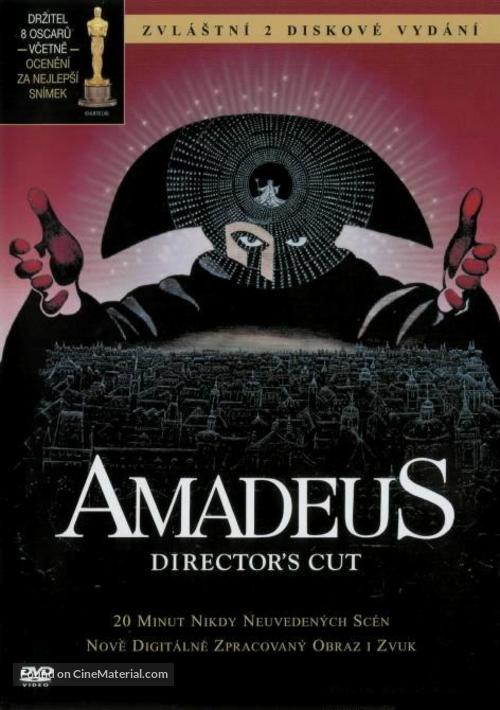 Amadeus - Czech Movie Cover