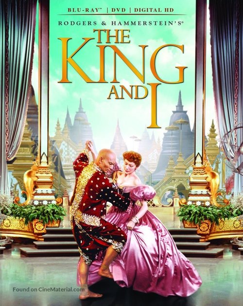 The King and I - Blu-Ray movie cover