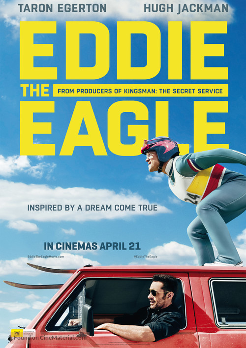 Eddie the Eagle - Australian Movie Poster