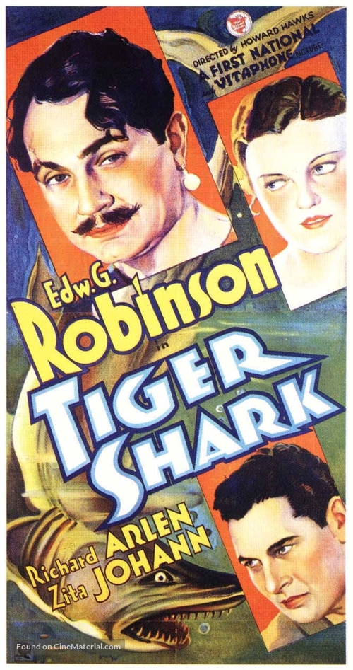 Tiger Shark - Movie Poster