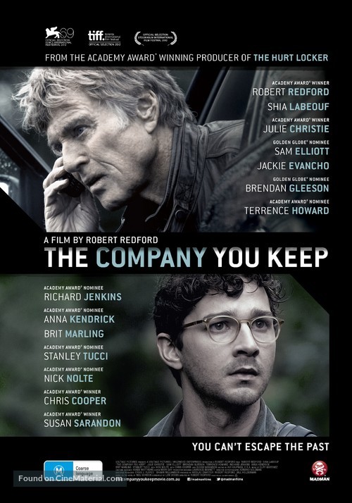 The Company You Keep - Australian Movie Poster