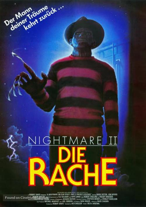 A Nightmare On Elm Street Part 2: Freddy&#039;s Revenge - German Movie Poster