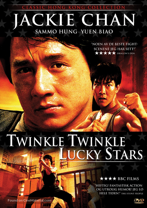 Twinkle Twinkle Lucky Stars - Danish DVD movie cover
