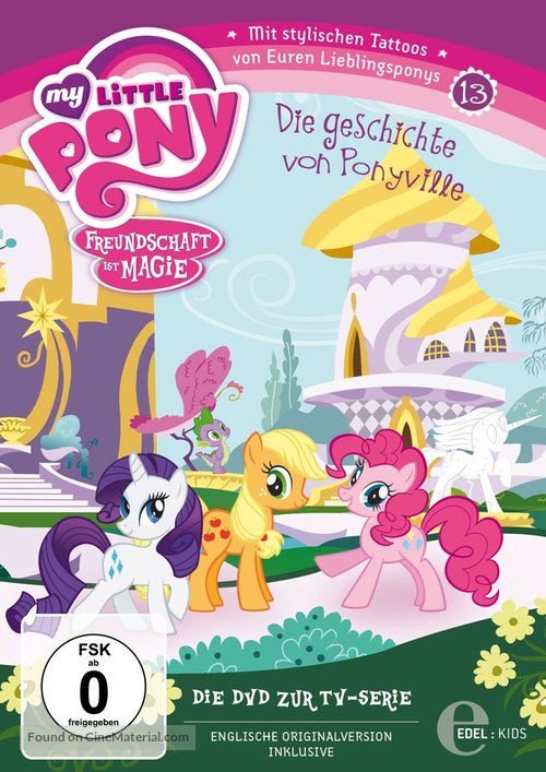 &quot;My Little Pony: Friendship Is Magic&quot; - German DVD movie cover