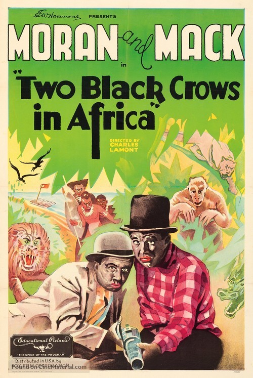 Two Black Crows in Africa - Movie Poster