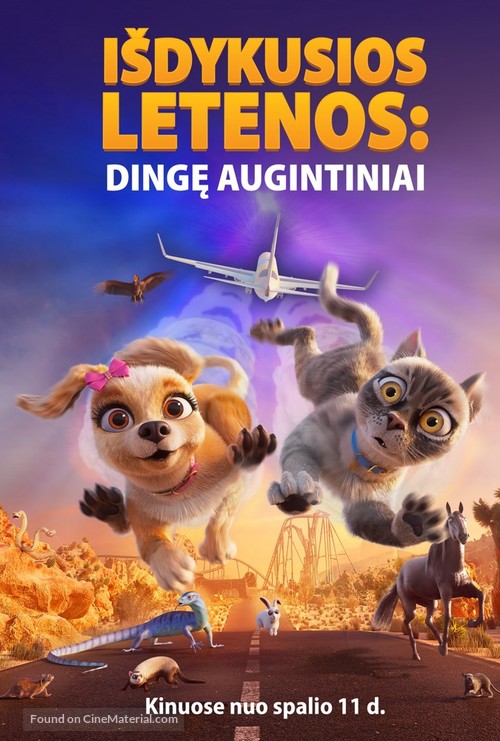 Gracie and Pedro: Pets to the Rescue - Lithuanian Movie Poster