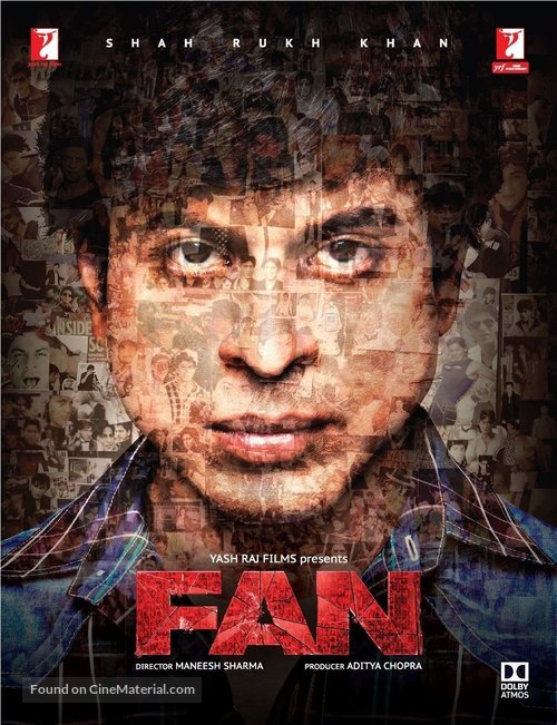 Fan - Indian Blu-Ray movie cover