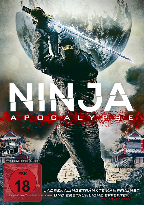 Ninja Apocalypse - German DVD movie cover