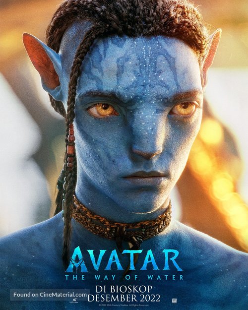 Avatar: The Way of Water - Indonesian Movie Poster