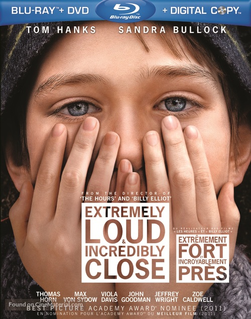 Extremely Loud &amp; Incredibly Close - Canadian Blu-Ray movie cover