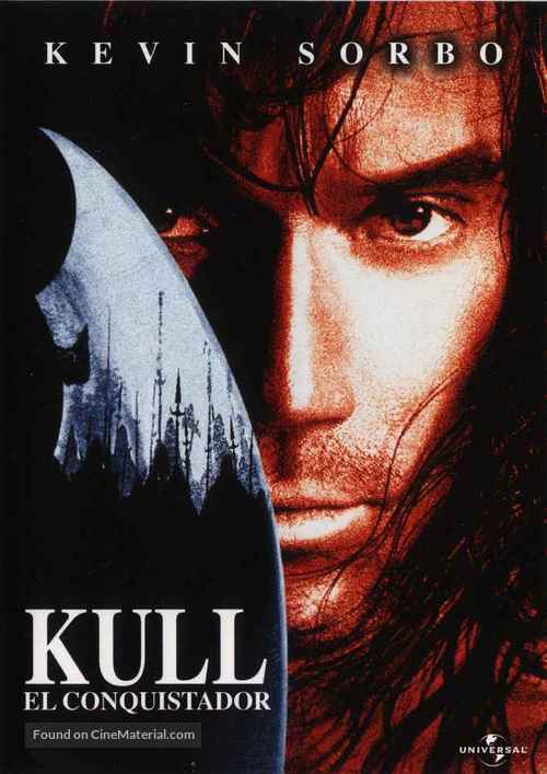 Kull the Conqueror - Spanish DVD movie cover