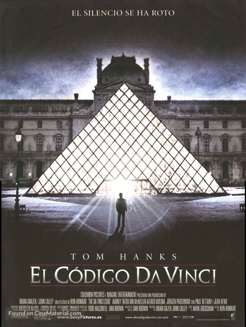 The Da Vinci Code - Spanish Movie Poster