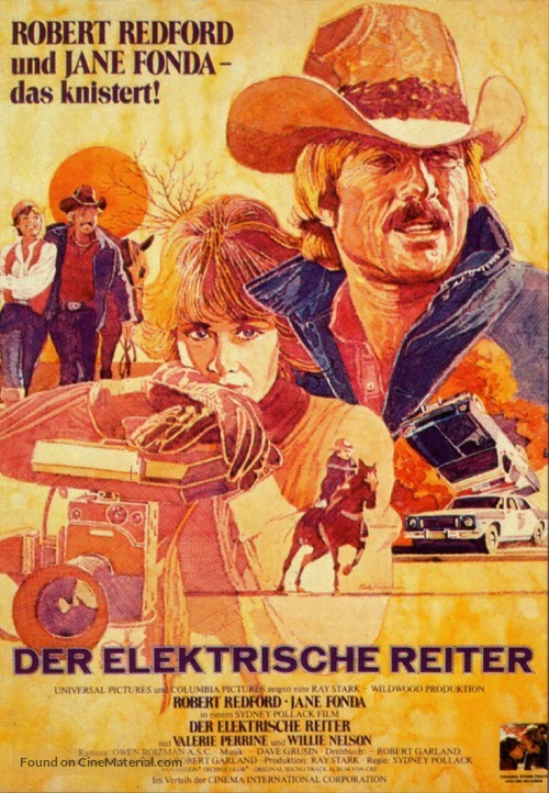 The Electric Horseman - German Movie Poster