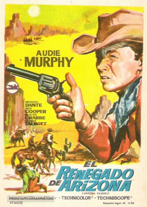 Arizona Raiders - Spanish Movie Poster