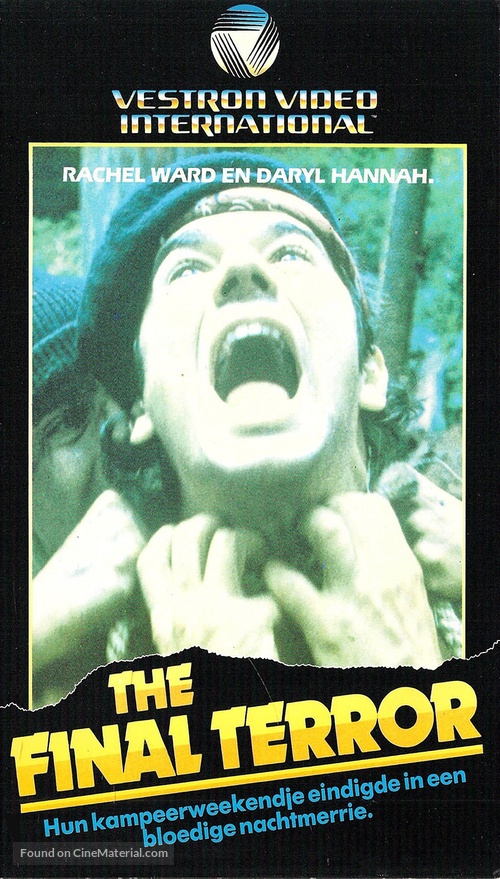 The Final Terror - Dutch VHS movie cover