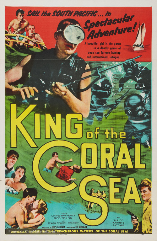 King of the Coral Sea - Movie Poster