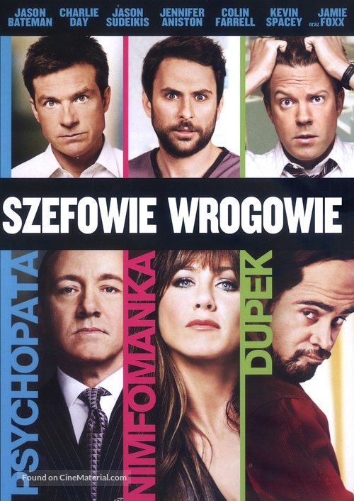 Horrible Bosses - Polish DVD movie cover