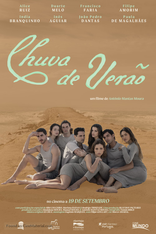 Chuva de Ver&atilde;o - Portuguese Movie Poster