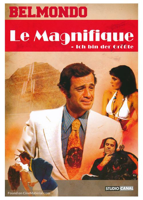 Le magnifique - German DVD movie cover
