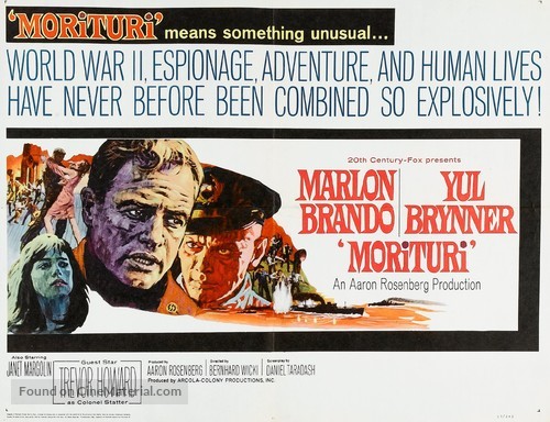 Morituri - Movie Poster