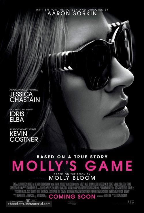 Molly&#039;s Game - Movie Poster