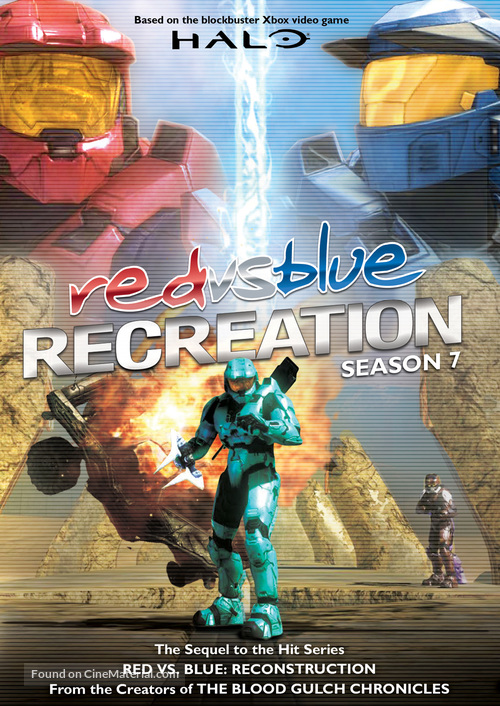 Red vs. Blue: Recreation - DVD movie cover