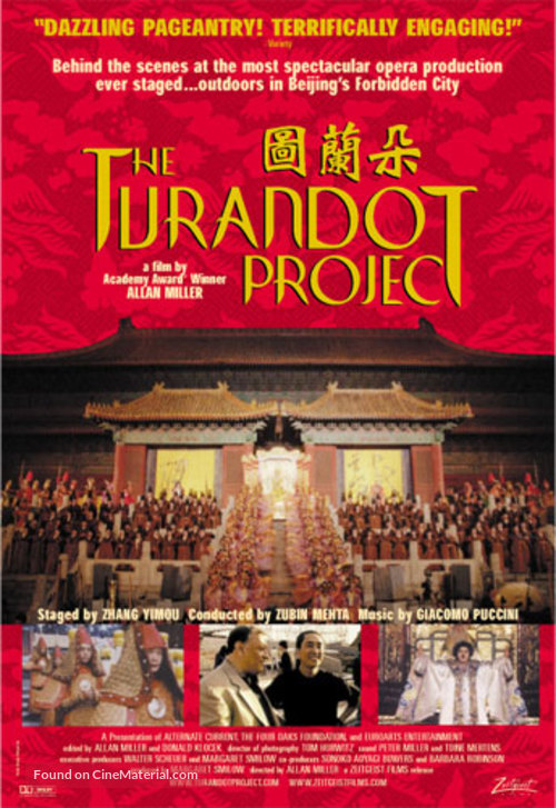 The Turandot Project - poster