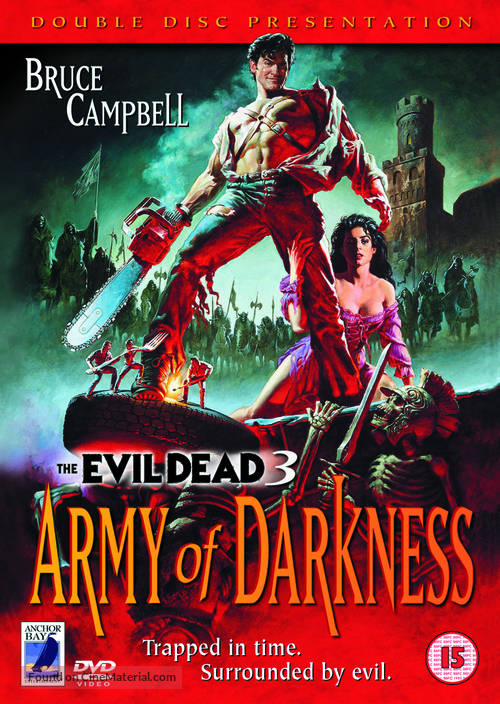 Army of Darkness - British DVD movie cover