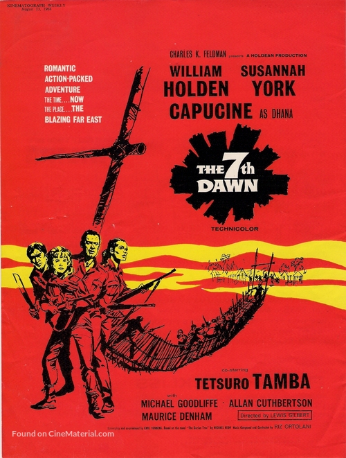 The 7th Dawn - British Movie Poster