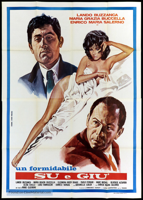 Su e gi&ugrave; - Italian Movie Poster