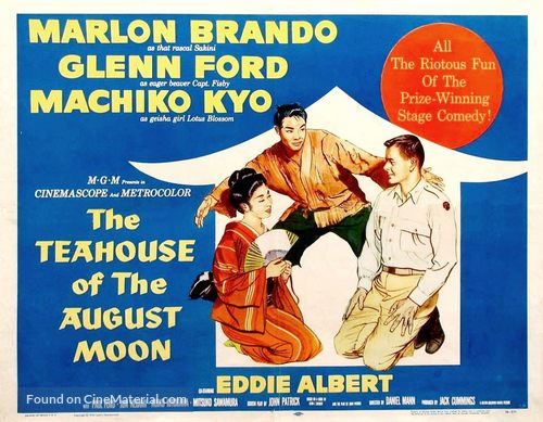 The Teahouse of the August Moon - Movie Poster