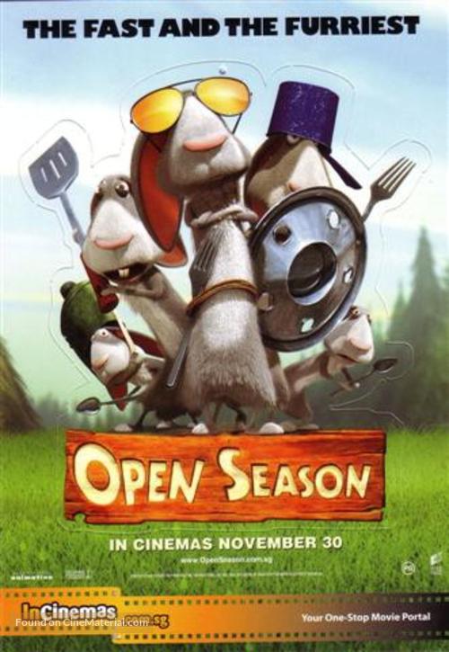 Open Season - Singaporean Advance movie poster