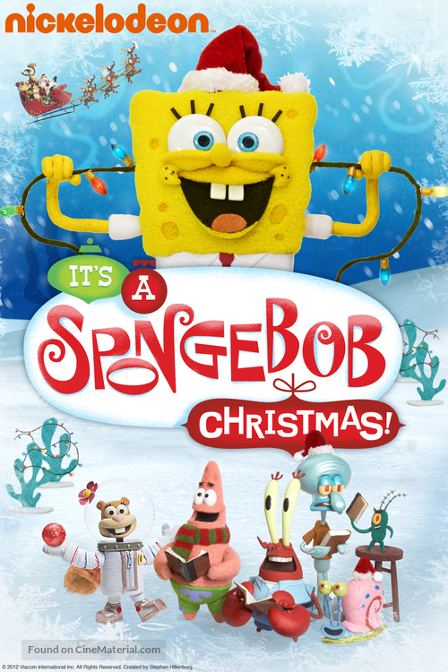 It&#039;s a SpongeBob Christmas! - DVD movie cover