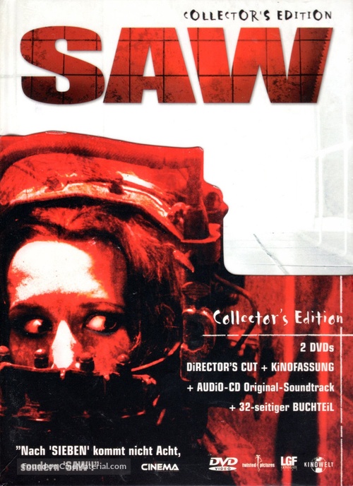 Saw - German DVD movie cover