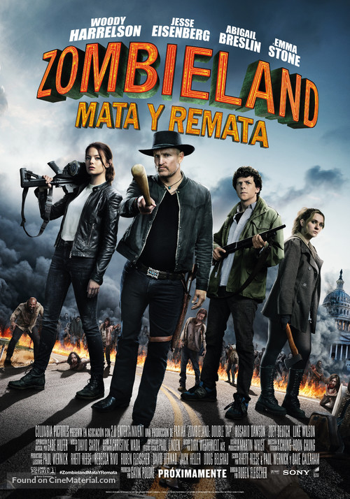 Zombieland: Double Tap - Spanish Movie Poster