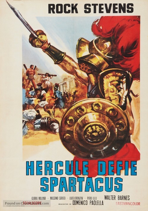 Il gladiatore che sfid&ograve; l&#039;impero - French Movie Poster