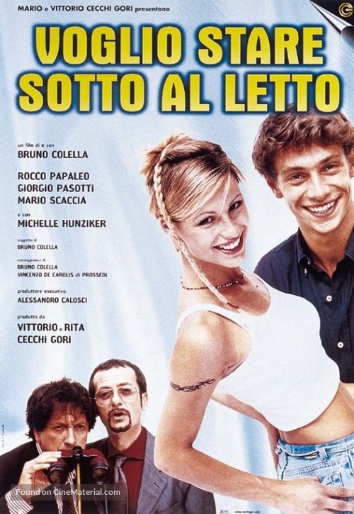 Voglio stare sotto al letto - Italian Movie Poster