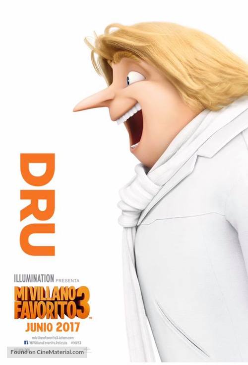 Despicable Me 3 - Argentinian Movie Poster