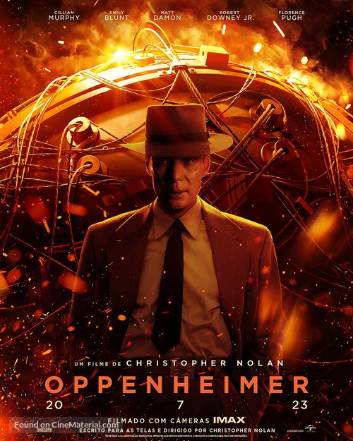 Oppenheimer - Brazilian Movie Poster