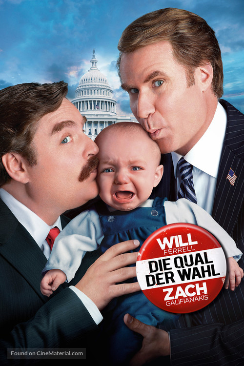 The Campaign - German DVD movie cover