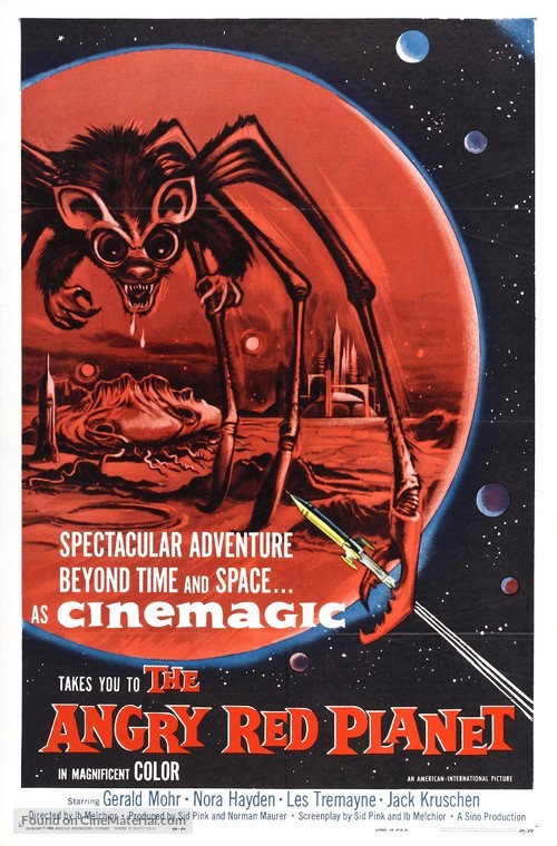 The Angry Red Planet - Movie Poster