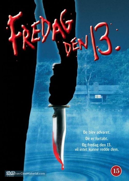 Friday the 13th - Danish Movie Cover