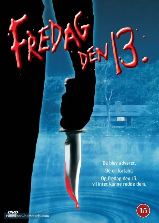 Friday the 13th - Danish Movie Cover