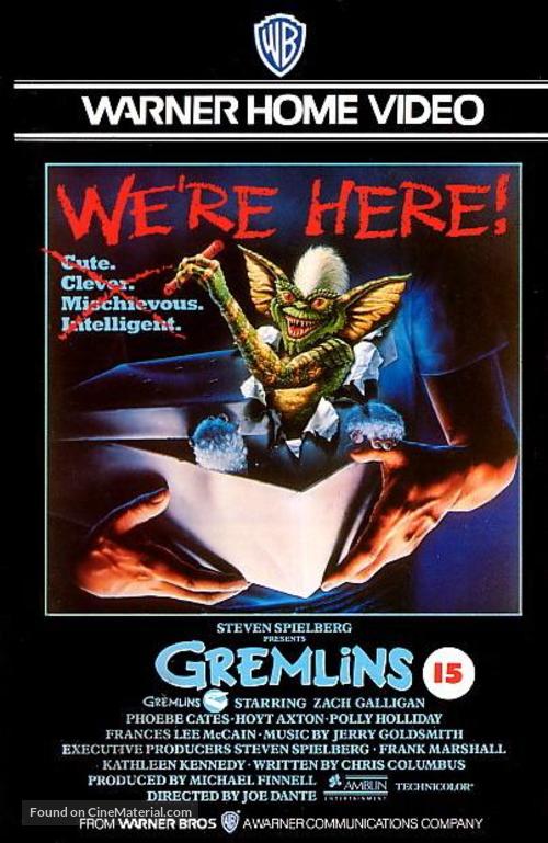 Gremlins - British VHS movie cover