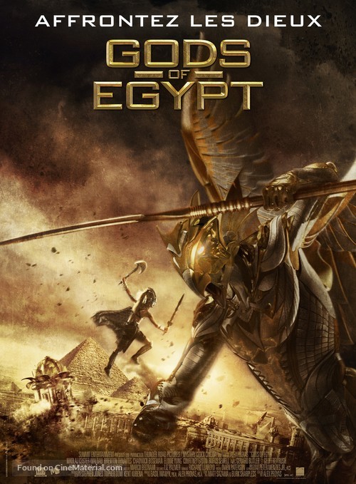 Gods of Egypt - French Movie Poster