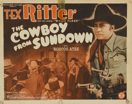 The Cowboy from Sundown - Movie Poster